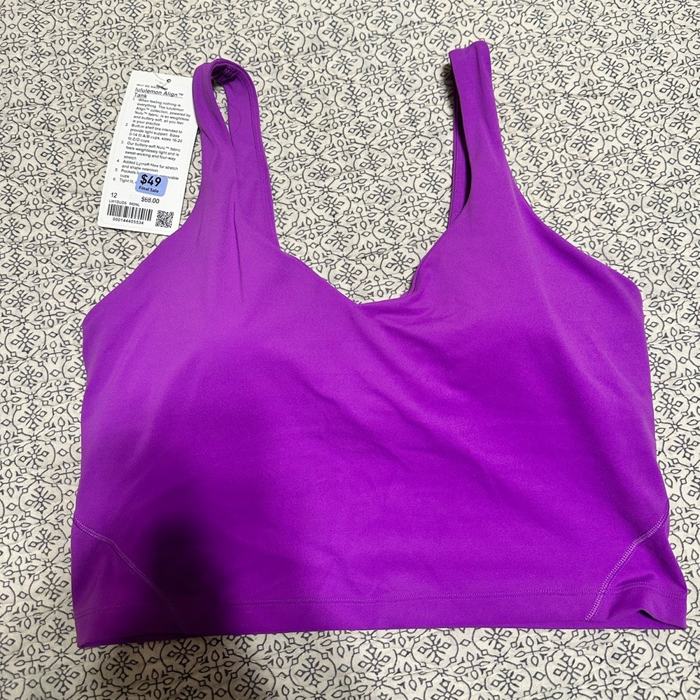 Lululemon align tank